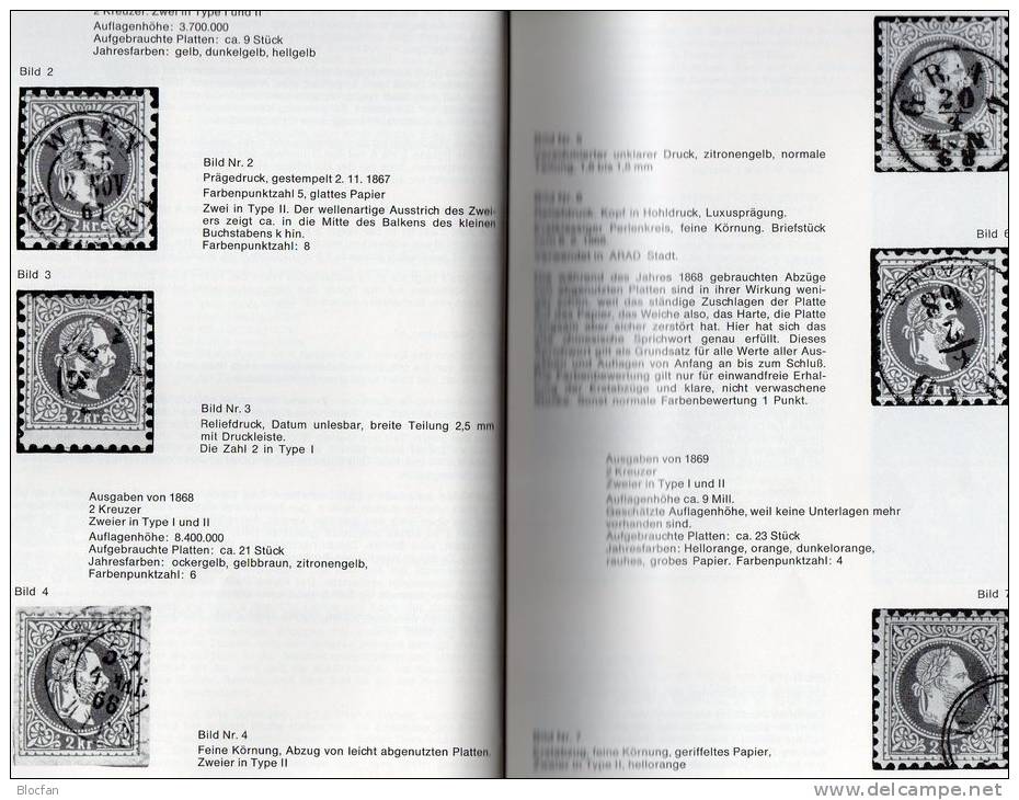 1.Serie Österreich In The Handbook 1867 New 180€ Classicer Stamps Kreuzer And Soldi-Edition Catalogue Stamp Of Austria - Original Editions