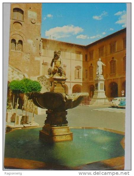 PRATO - Fontana Del Bacchino Tacca E Monumento A F. Datini - Prato