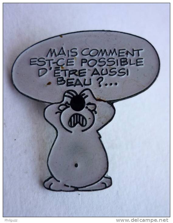 PIN´S CUBITUS "MAIS COMMENT EST-CE POSSIBLE... LOMBARD 1990 DUPA - Pin's