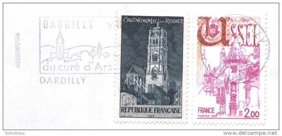Sur Enveloppe - Dardilly - Rodez - Ussel - Cachet Rond - 2003 - (G331) - Annullamenti Meccanici (pubblicitari)