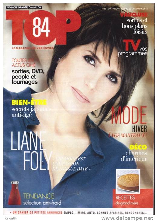 REVUE  Liane Foly " Top 84 " - Gente