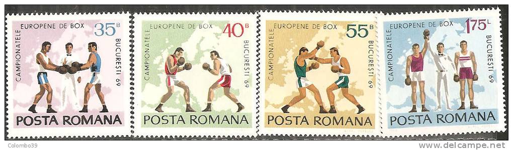 Romania 1969 Nuovo** - Mi.2767/70  Yv.2464/67 - Nuovi