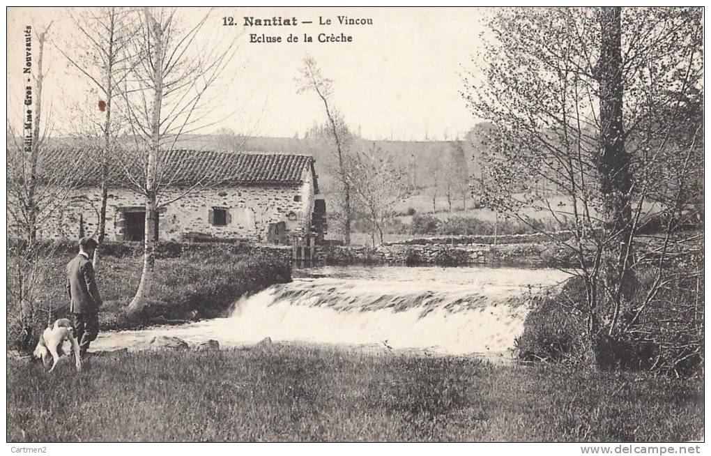 NANTIAT LE VINCOU ECLUSE DE LA CRECHE 87 HAUTE-VIENNE - Nantiat