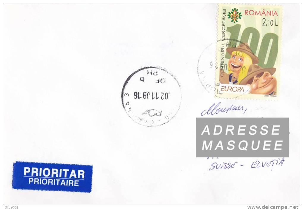 Lot N° 1 Lettre Voyagée Dans Les Années 2000 Exc N° : 2572 - Poststempel (Marcophilie)