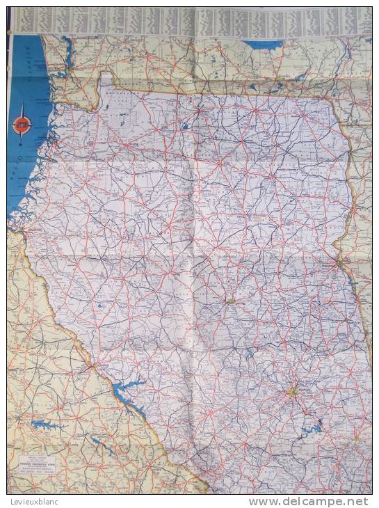 USA/Georgia/Atlanta /Macon /Savannah /Tourgide Map/ GULF/ vers 1950        PGC26