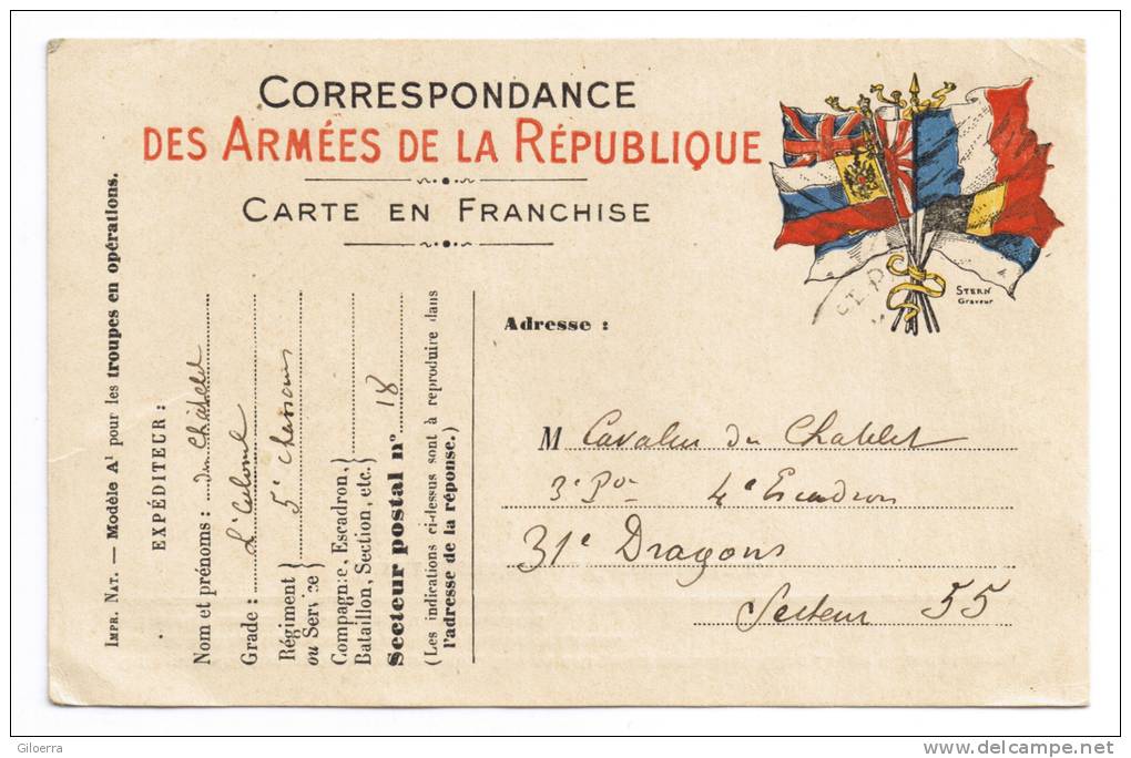 CORRESPONDANCE ARMEE - Autres & Non Classés