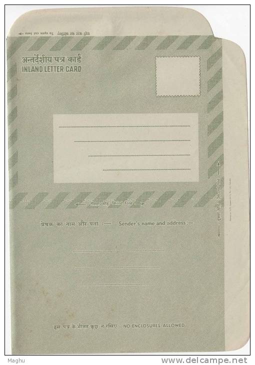 Formula Inland Letter Card, 8 Diff., (6 Scans), Department Of Post India Postal Stationery, - Inland Letter Cards