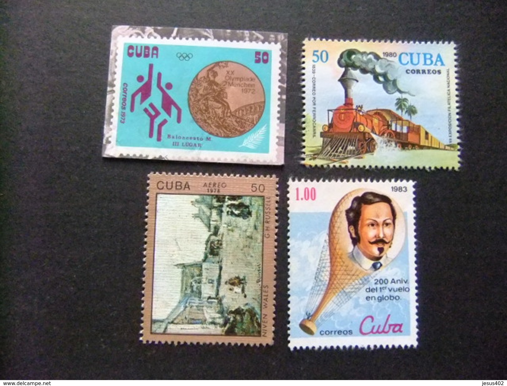 CUBA   SELLOS DE LAS HOJAS BLOQUE  Yvert  N º 39 - 53 - 64 - 75  (*) - Unused Stamps