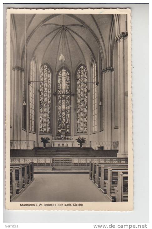 4424 STADTLOHN, Inneres Der Kath. Kirche195.. - Stadtlohn