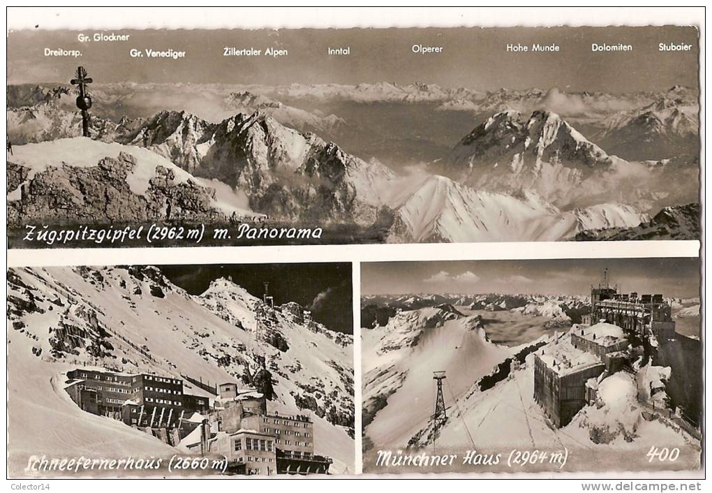 ALLEMAGNE   1958 - Zugspitze