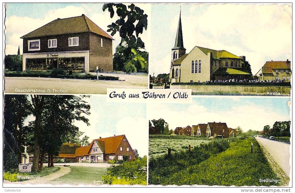 ALLEMAGNE   GRUB AUS BUHREN OLDB 1964 - Oldenburg