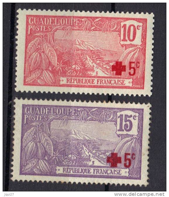 Guadeloupe N° 75-76 * - Nuovi
