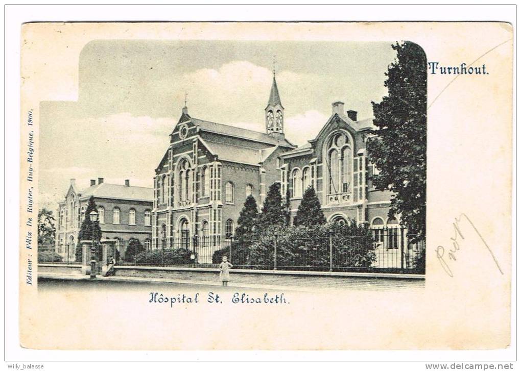 Postkaart / Carte Postale "Turnhout - Hôspital St Elisabeth / Hôpital St Elisabeth / Ziekenhuis St Elisabeth" - Turnhout
