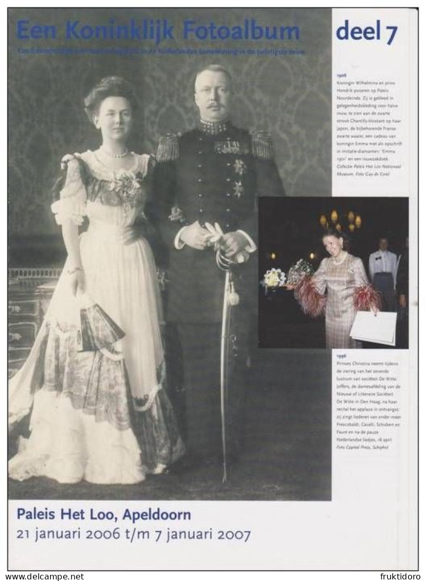 Brochure Een Koninklijk Fotoalbum Deel 1/3 - Dutch Royal Family - Queen Wilhelmina - Queen Emma- Queen Juliana