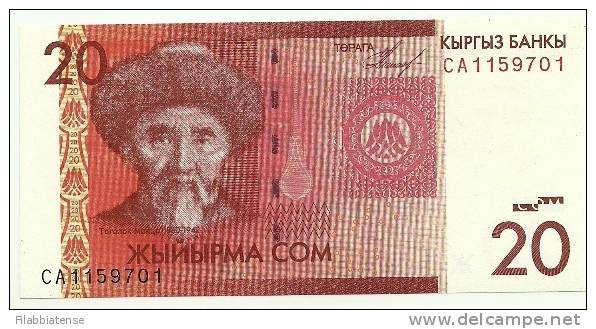 Kirghizistan - 20 Com    +++++++ - Kyrgyzstan