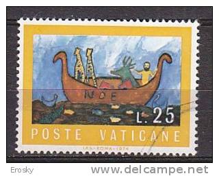 Z1823 - VATICANO SASSONE N°554 - VATICAN Yv N°572 - Usati