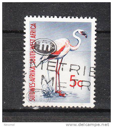 Sud West Africa   -   1961.  Fenicottero.  Flamingo - Flamingos