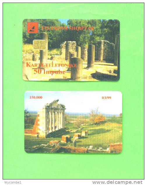 ALBANIA - Chip Phonecard/Roman Ruins* - Albanie
