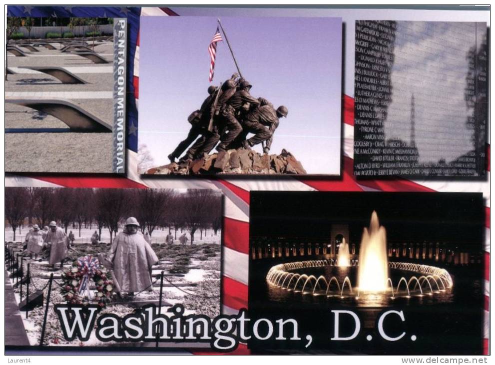 (401) US War Memorials - - War Memorials