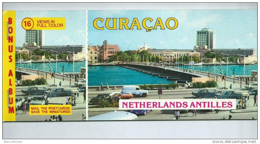 Netherlands Antilles.Curaçao.carnet De 8 CPM.Little Book With 8 Postcards - Curaçao