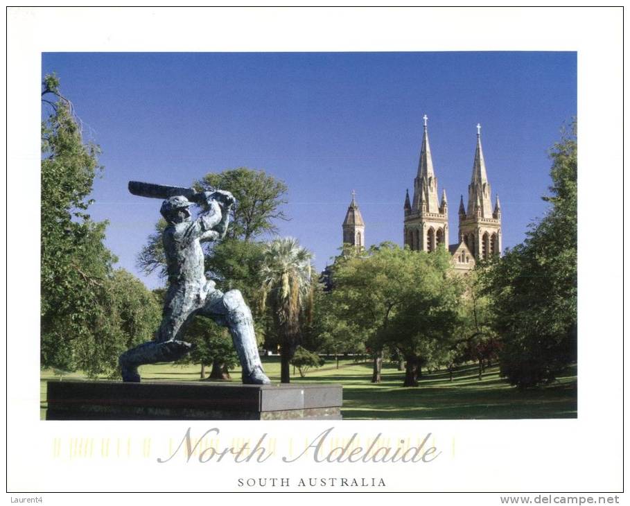 (401) Sport - Adelaide And Statue Of  Sir Donald Bradman - Reitsport