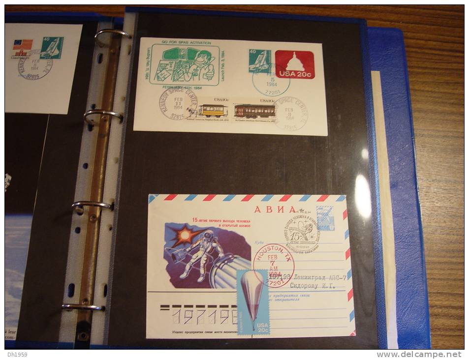 KENNEDY SPACE CENTER COSMOS NASA CHALLENGER COLUMBIA HOUSTON CONSEIL DE L'EUROPE env 35 DOCUMENTS + PRESSE