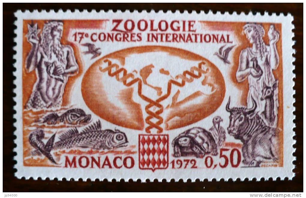 MONACO Tortue, Poisson, Oiseaux THEME SECONDAIRE. Yvert N° 895. Neuf Sans Charniere ** . MNH - Autres & Non Classés