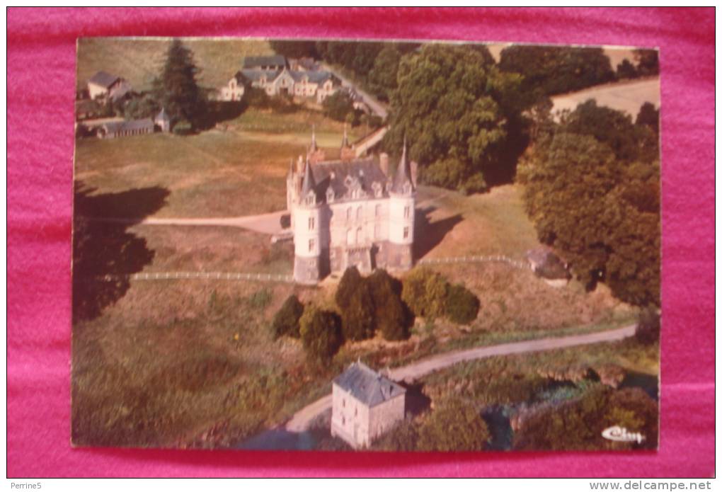 GUEMENE PENFAO -Vue Aérienne - Moulin Du Thenou Et Château De Juzet - Guémené-Penfao