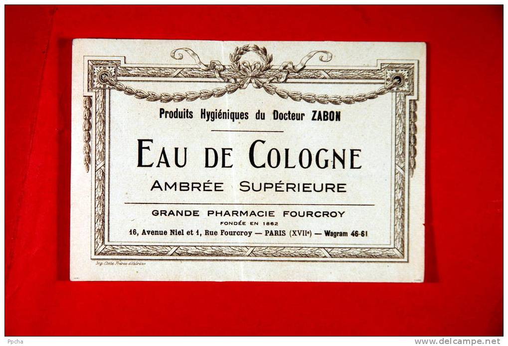 3 étiquettes Anciennes D´eau De Cologne Docteur Zabon - Etiquetas