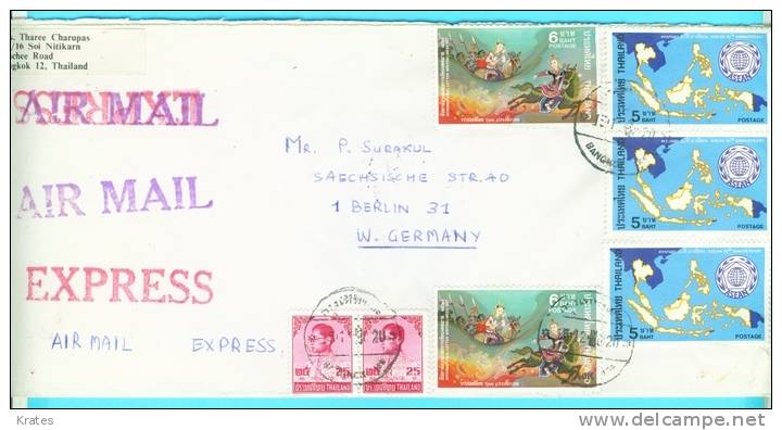 Old Letter - Thailand - Thailand