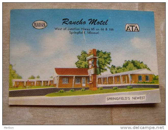 USA Rancho Motel Springfield Missouri    D100288 - Springfield – Missouri