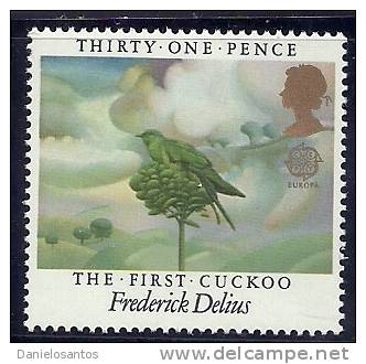 Great Britain 1985 Birds  Aves Oiseaux Vegels - Common Cuckoo - Cuculus Canorus MLH - Coucous, Touracos