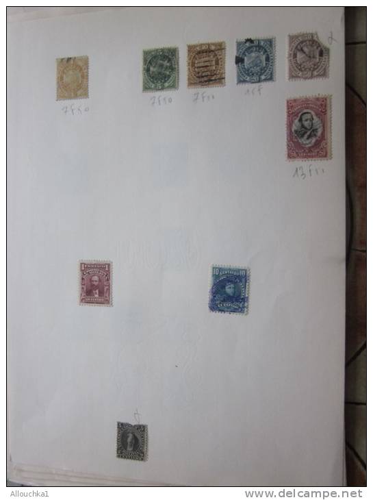 Amérique Latine,Argentina, Bolivie,Colombie,Cuba,Dominique,Equateur:Timbres Oblitérés S Feuille Album Collection C/576 € - Collections (en Albums)