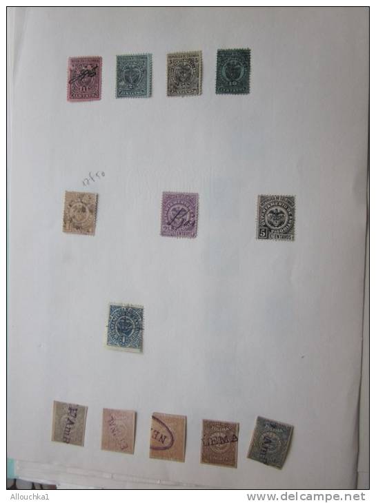 Amérique Latine,Argentina, Bolivie,Colombie,Cuba,Dominique,Equateur:Timbres Oblitérés S Feuille Album Collection C/576 € - Collections (en Albums)