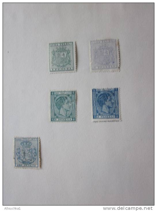 Amérique latine,Argentina, Bolivie,Colombie,Cuba,Dominique,Equateur:Timbres oblitérés S Feuille Album Collection C/576 €