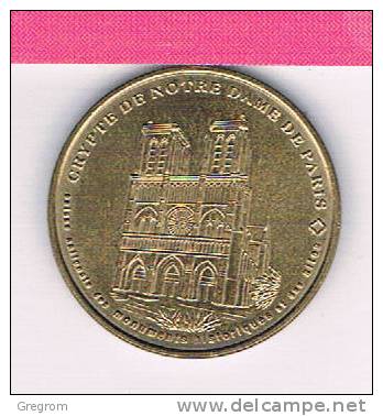 M D P : 7504 CND1/99 Crypte De Notre Dame De Paris 1999 , Médaille , Monnaie De Paris - Ohne Datum