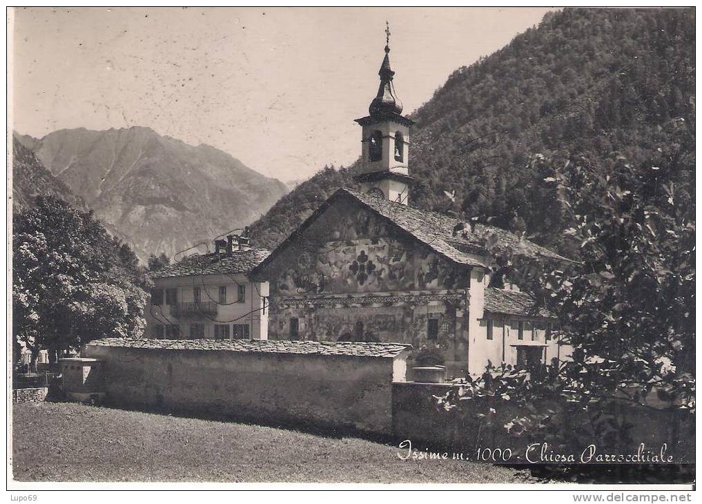 Aosta - Issime M. 1000 - Chiesa Parrocchiale - Aosta