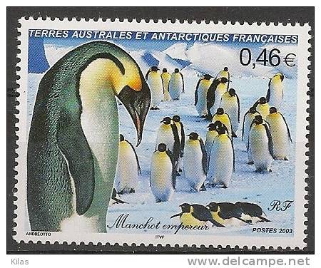 FRENCH ANTARCTIC TERRITORY  PENGUINS - Unused Stamps