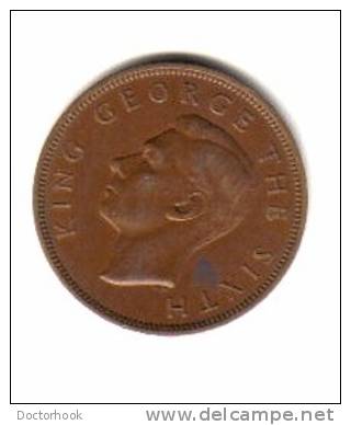 NEW ZEALAND    1  PENNY  1950  (KM # 21) - New Zealand