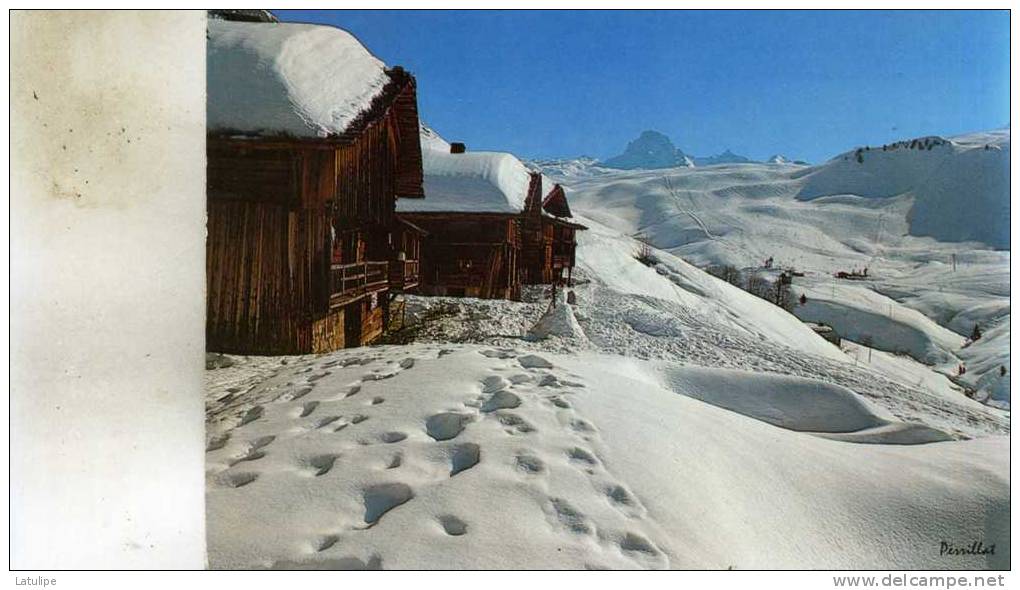 Le Grand-Bornand  74    Village Des Bouts Et Champ De Neige De La Vallée,du Maroly - Otros & Sin Clasificación