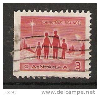 Canada  1964  Christmas  (o) 3c - Single Stamps