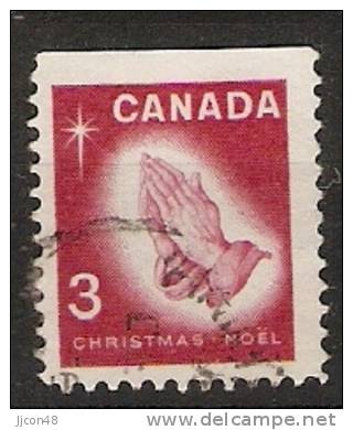 Canada  1966  CHristmas  (o) 3c - Single Stamps