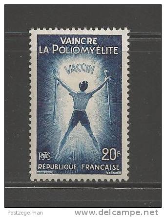 FRANCE 1959 Mint Hinged Stamp(s) Infantile Paralysis 20fr Nr. 1266 - Unused Stamps