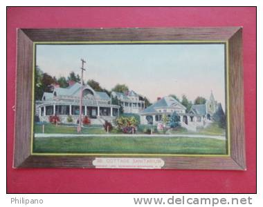 - New York > Adirondack  Cottage Sanitarium  Caranac Lake  Ca 1910= =ref 852 - Adirondack