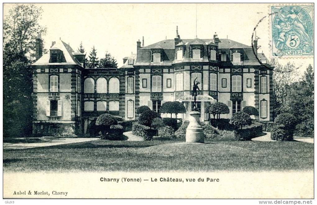 Lot 2 CPA - Charny (89) - Multi-vues + Le Château, Vue Du Parc - Charny