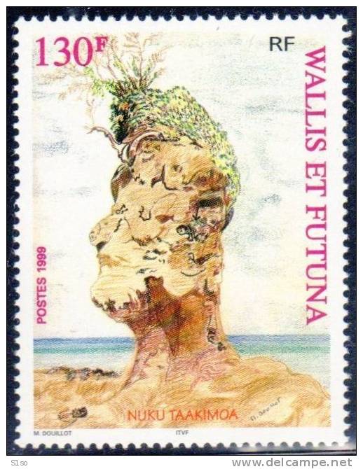 WALLIS Et FUTUNA 1999 -- Poste Yvert N° 529  -- Neuf  Sans Charnière -- Ilot De Nuku Taakimoa -- Côte 3,50 €uros - Neufs