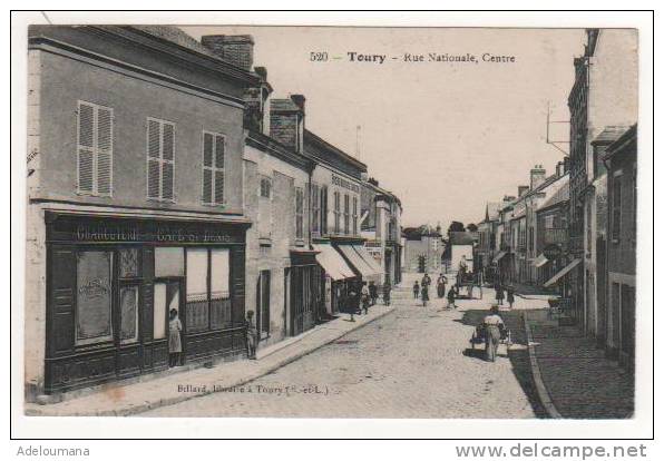 TOURY  -  Rue Nationale Centre - Altri & Non Classificati