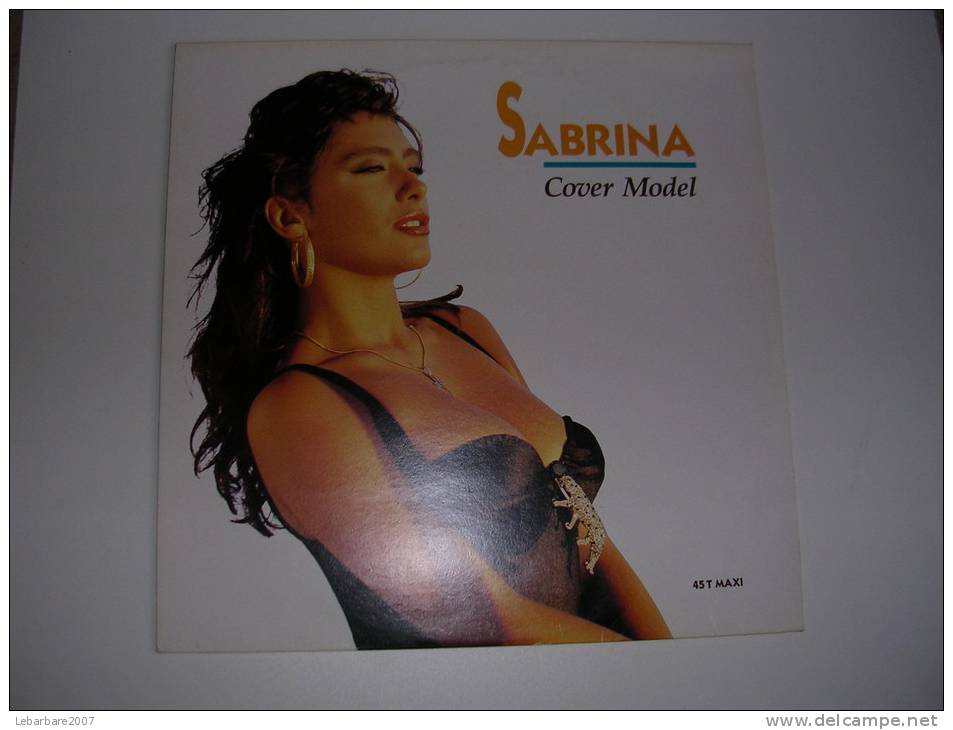 MAXI - SABRINA  -  PANIC 865681  " COVER MODEL " + 2 - 45 T - Maxi-Single