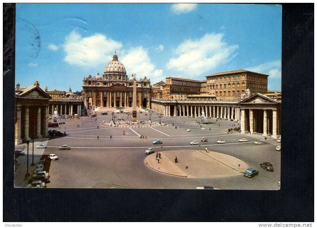 B2478 Roma, Piazza S. Pietro - Auto, Cars, Voitures - V. 1968 - San Pietro