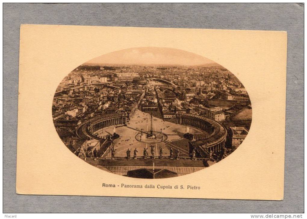 36618     Italia,    Roma -  Panorama  Dalla  Cupola  Di  S.  Pietro,  NV - Panoramic Views